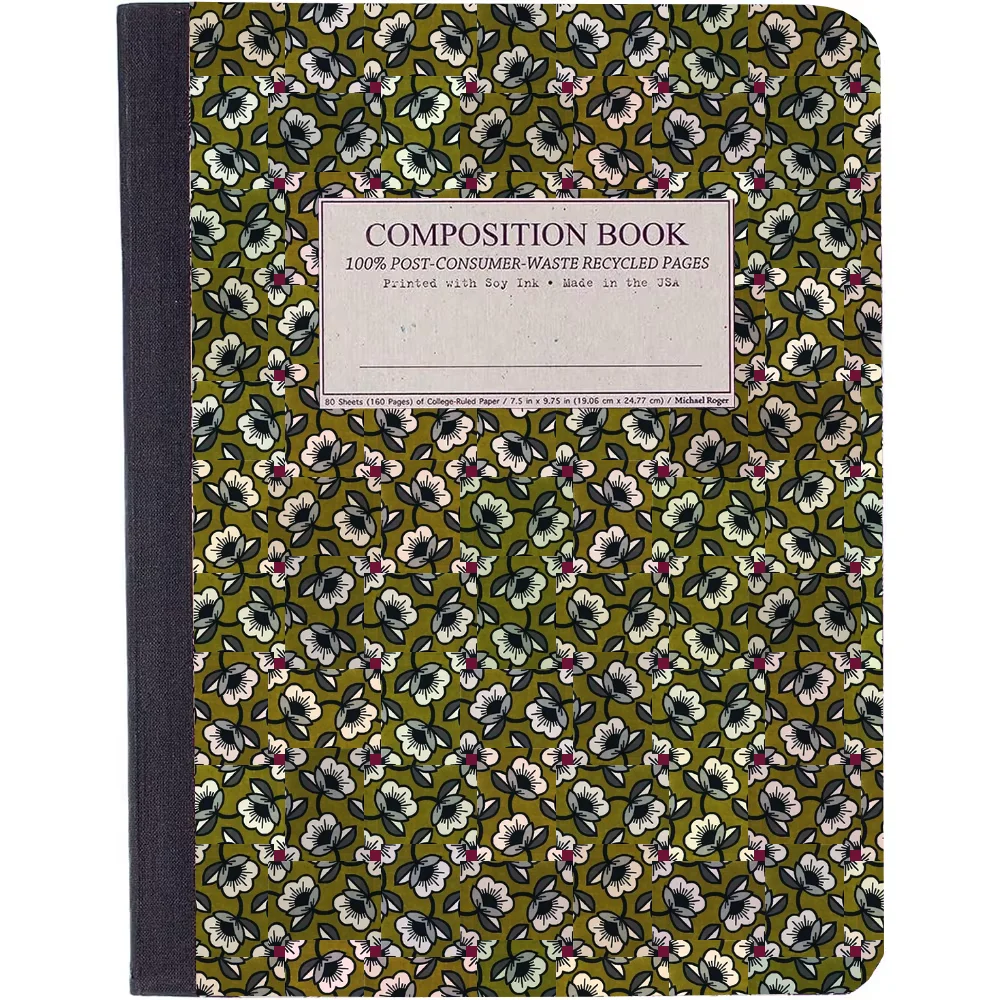 Custom Cover Composition Notebook 90 gsm 9.75 x 7.5 Journal composition notebook 80 sheet Lined Pages for School Supplies