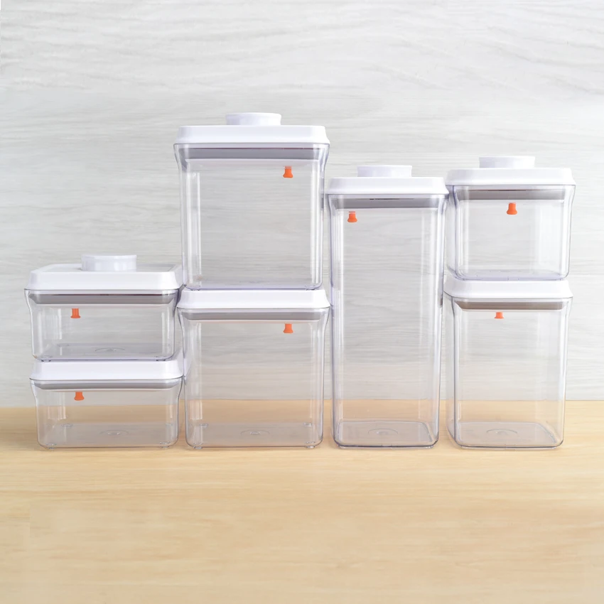 Popular Storage Cans Milk Powder Keeping Containerized Dry Food Keeping Display Kitchen Pasta Coffee Bean Flour