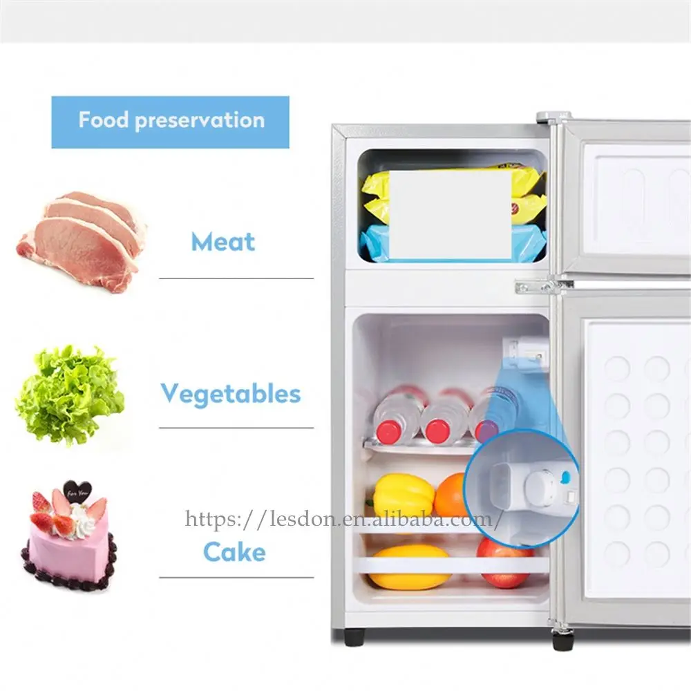 The hotel rents a room to use a household refrigerated mini refrigerator, an office double-door refrigerator