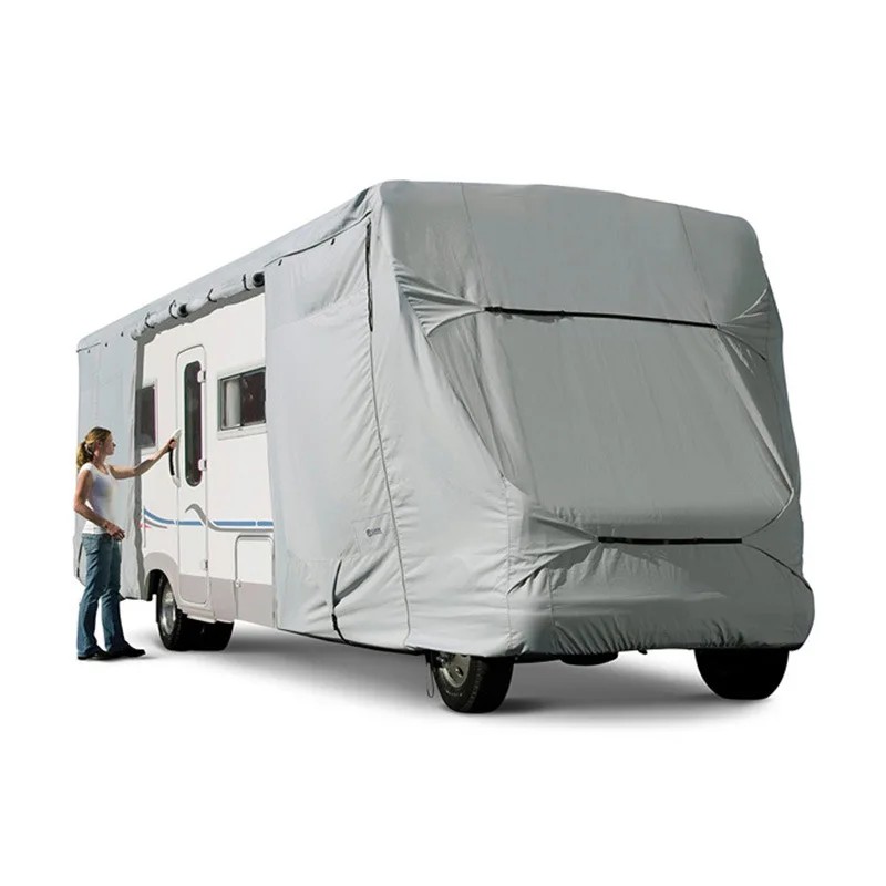 Durable Outdoor Dustproof Waterproof Class C Motorhome Travel Trailer RV Caravan Camper Cover