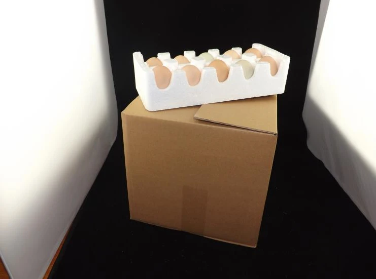
Shenzhen manufacturer supplier promotion white paper egg carton packaging 