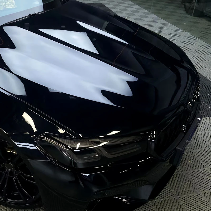 Hot Sale Colored Color Change Film Car Wrap Vinyl Chrome Film Pvc Air Free Bubble Piano Black For Car