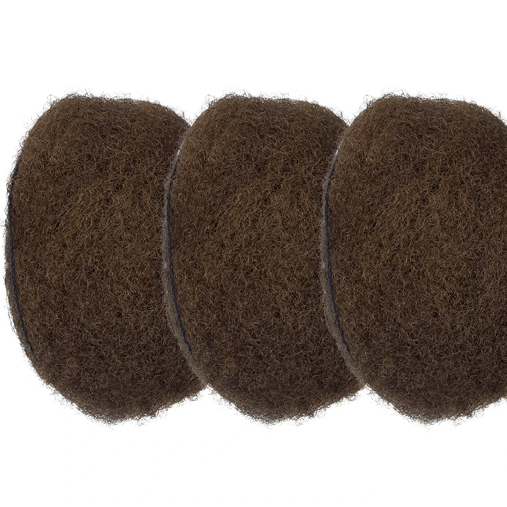 Drop shipping Afro Kinky Curly Human Hair Dreadlocks Hair Extensions 3 Bundles with Closure for a Full Head of Hair