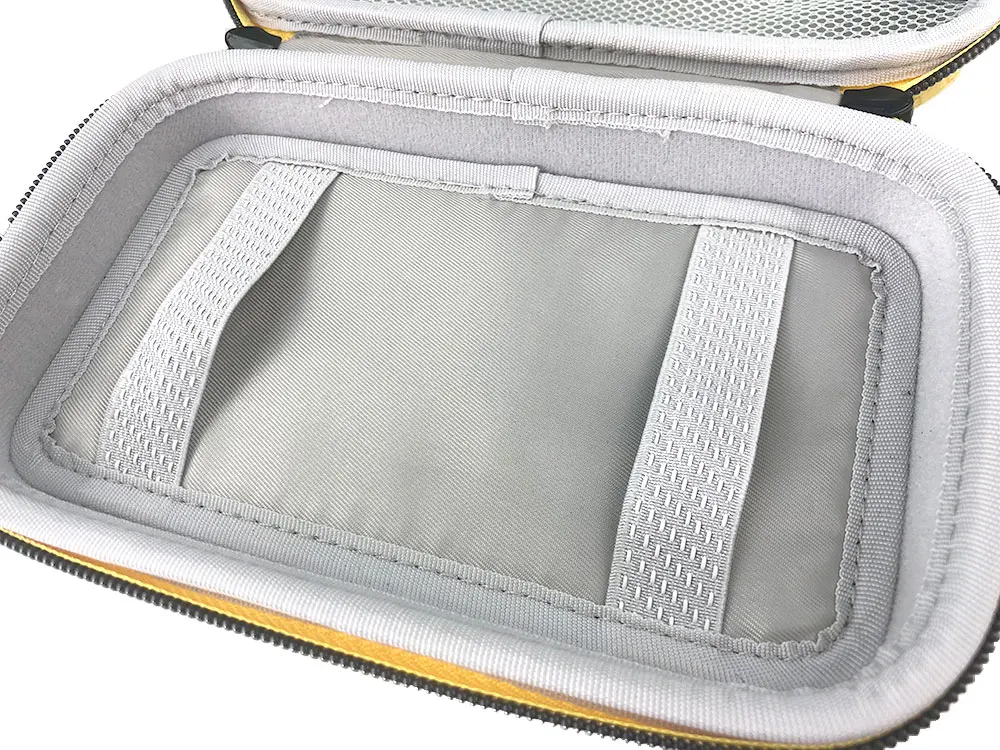 Custom Zipper Travel Carry Cable HDD SD Card Hard Disk Drive Case for Small Electronics