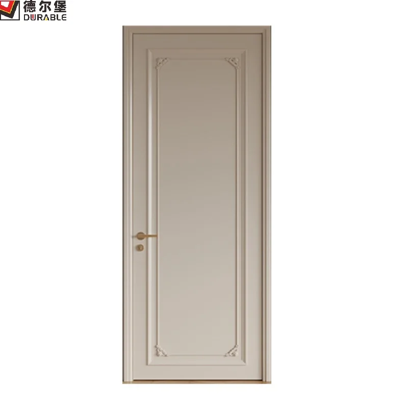 Zero formaldehyde garden door wpc door material wpc door panel leaf