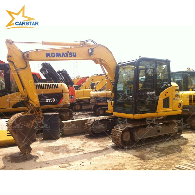 Japan Original Used Komatsu Hydraulic Excavator 20 Ton Komatsu PC210 PC200 PC300 Crawler Excavator Used Digger Komatsu