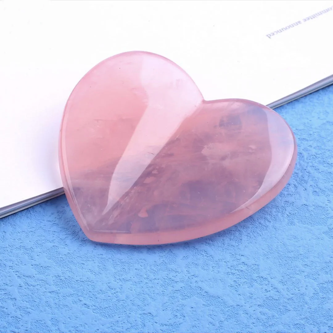 Китайский медицинский аппарат в форме рога быка розовый кварц гуаша массажный инструмент для похудения