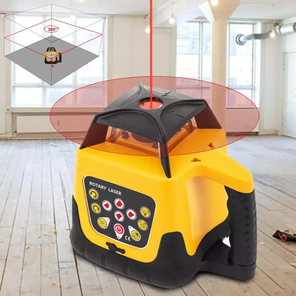 Laser construction level 500m Automatic Rotary Rotating Line Laser Level Self-Leveling Tool