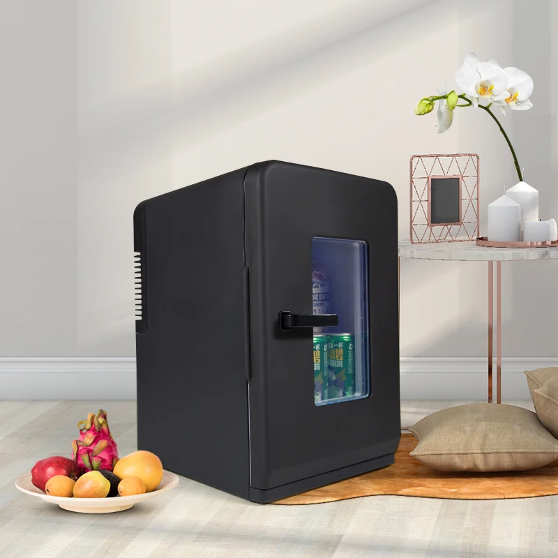 Mini Fridge, 15L 12V Car Refrigerator Portable Refrigerator Compact Refrigerator Portable Fridge Cooler/Warmer