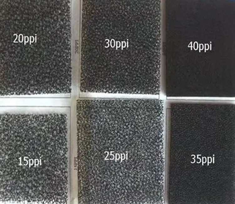 Polyurethane biologic padding Open Cell Reticulated Sewage Treatment Filter Foam Water Sponge Esponjas Para La Cocina Por Mayor