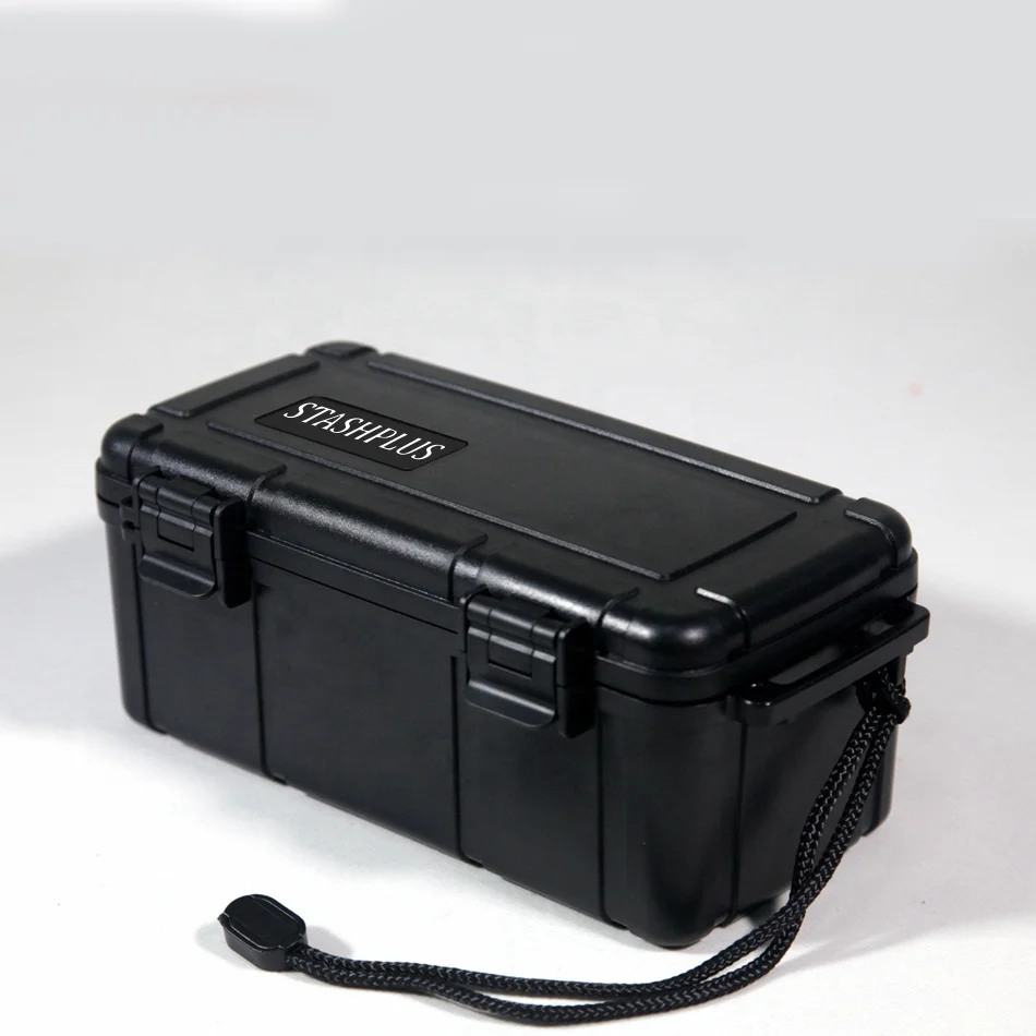 Smell Proof Hard Plastic Weed Herb Space CaseBox Container