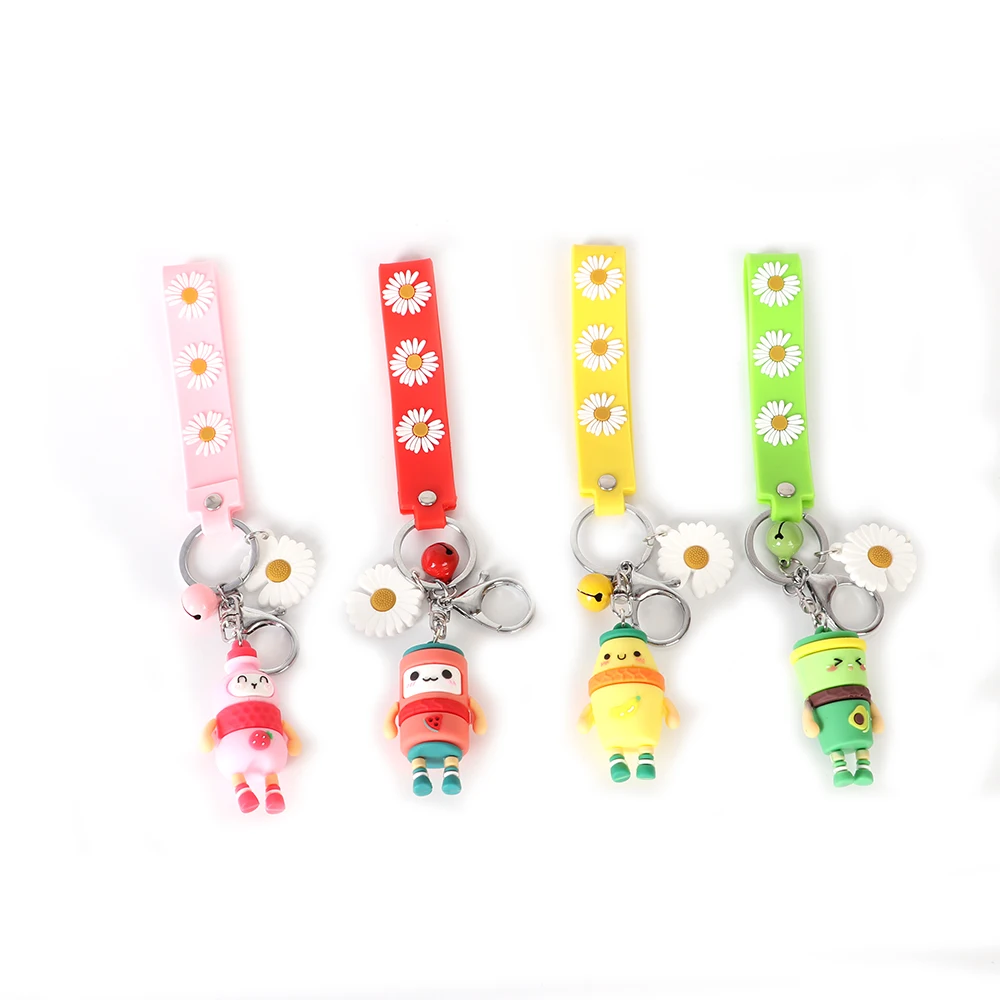 Wholesale Cheap Custom Design 3d 2d Shape PVC Soft Silicone Rubber Key Ring/key Chain/key Holder