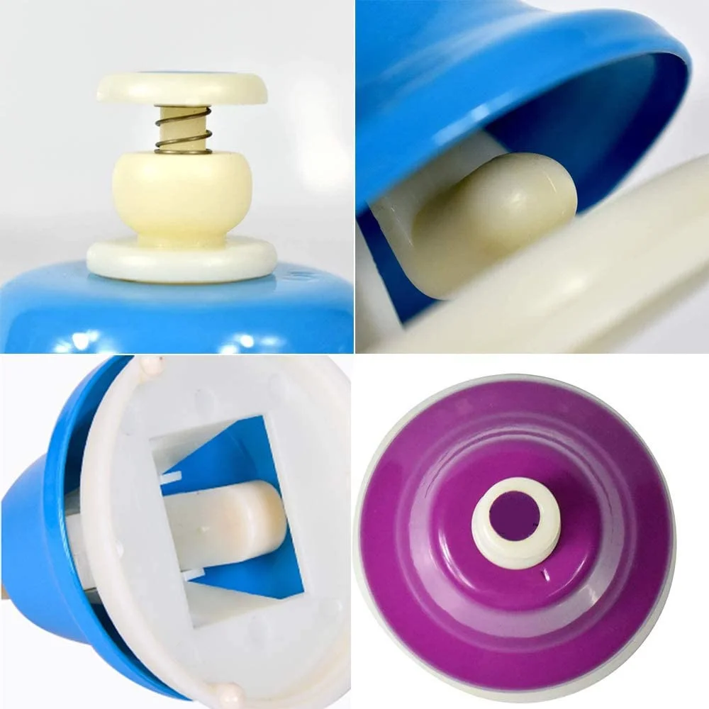 Wholesale Customizable Logo Colorful Call Bell Hospital School Restaurant Hotel Restaurant Dinner Bell