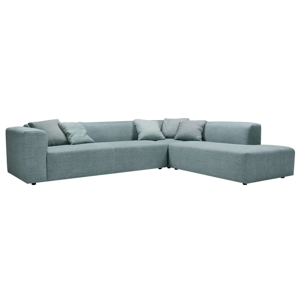 Проектная мебель подходящий для гостиной диван трехместный с шезлонгом