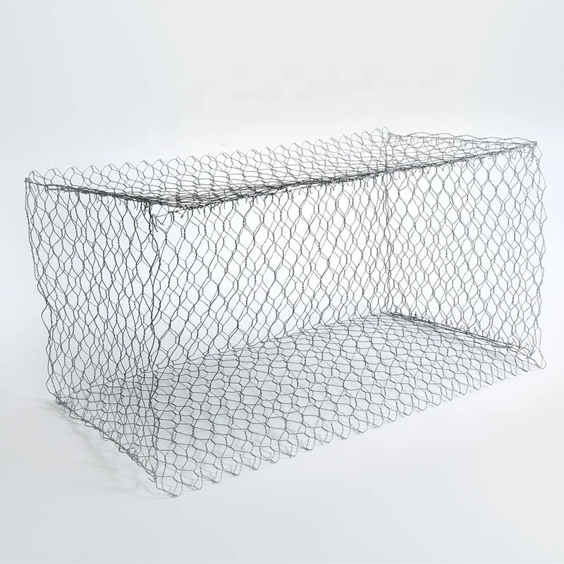 2.2mm Gabion Mesh Box 60X80mm Mesh for River Bank 2*1*1m