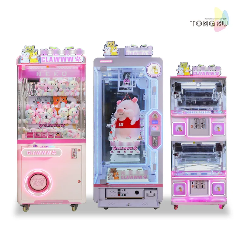 Street Shop Claw Crane Machines 1 year warranty Iron Cabinet Claw Game Machine lifetime after-sales service Claw Machine Custom