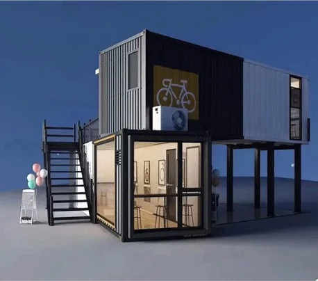 Good quality foldable container house 20 ft 40 ft expandable container house/40ft 20ft light steel frame prefabricated portable