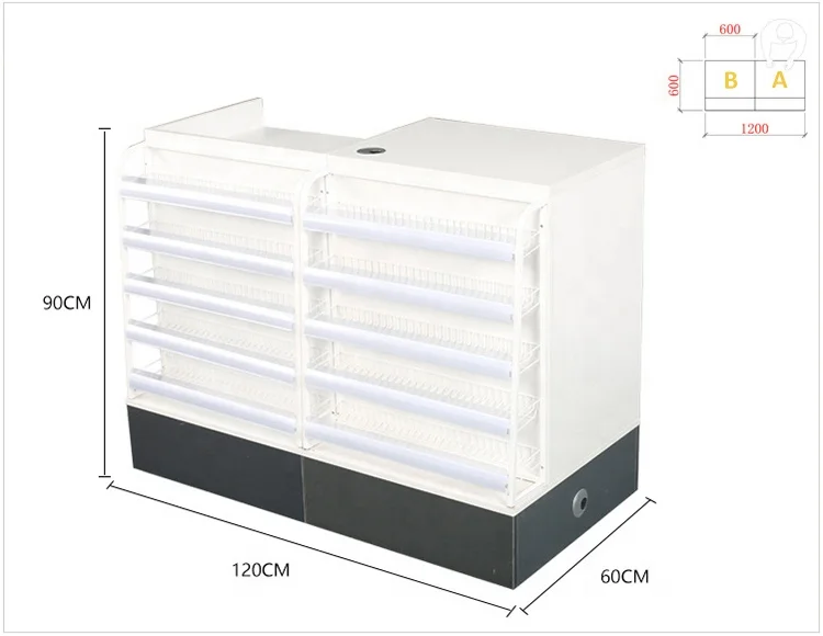 Деревянный стол для банкнот, мебель для розничного магазина