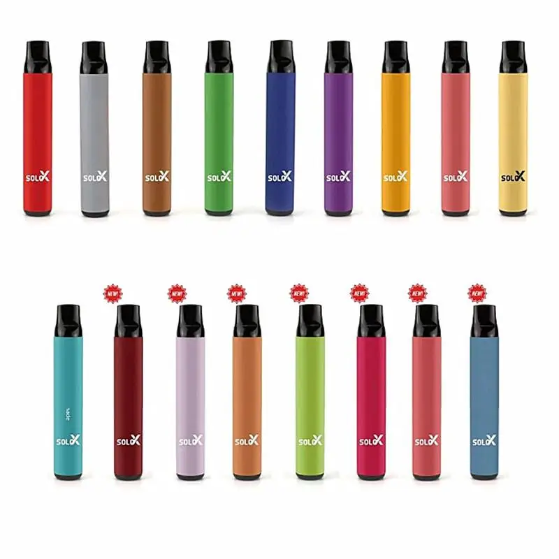 AU Uk 100% Original Vapeman 28 flavors solo x 1500 times pod kit packaging