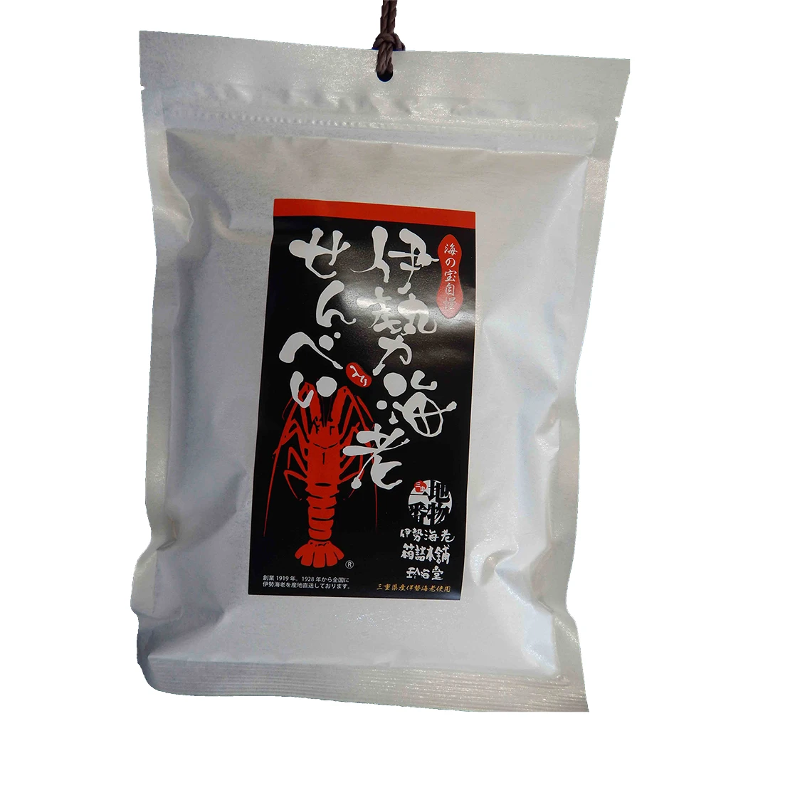 Japanese boasting sea treasure Ise lobster rice crackers cake snack