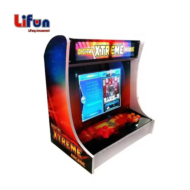2 Player Classic Arcade Game Machine Bartop Retro Arcade Machine Fighting Video Game Machine with 2323 games