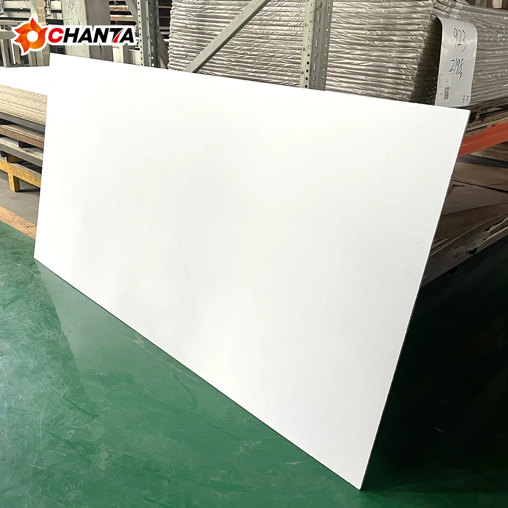 White Melamine Laminated Fibreboard MDF Board for Various Uses melamine chipboard