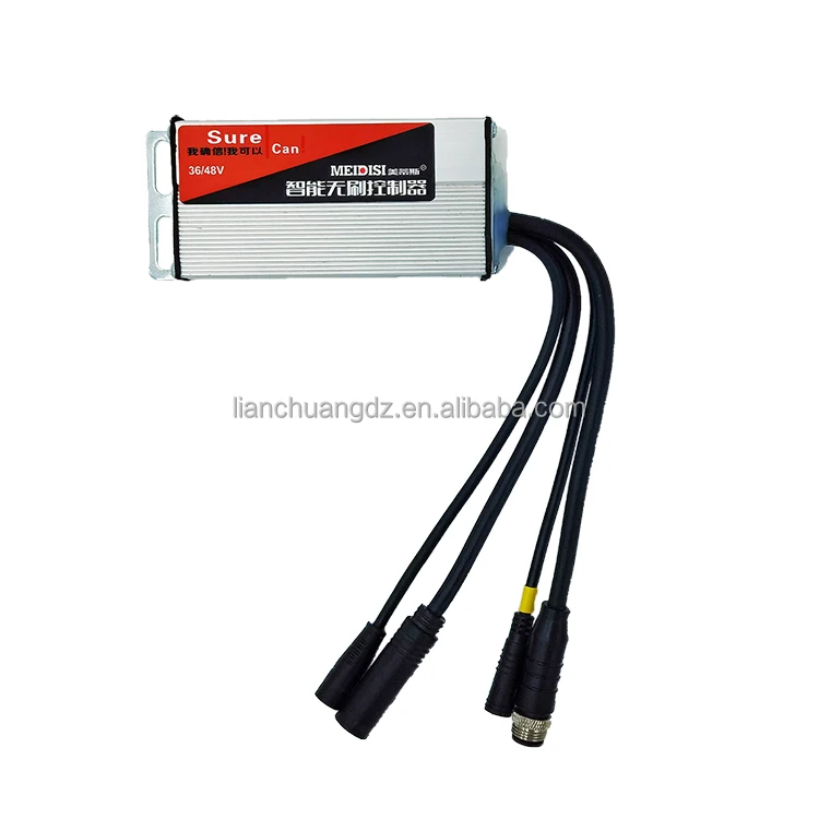 MEIDISI 60v 250w350w customized foc lithium battery brushless electric bicycle scooter bldc motor controller