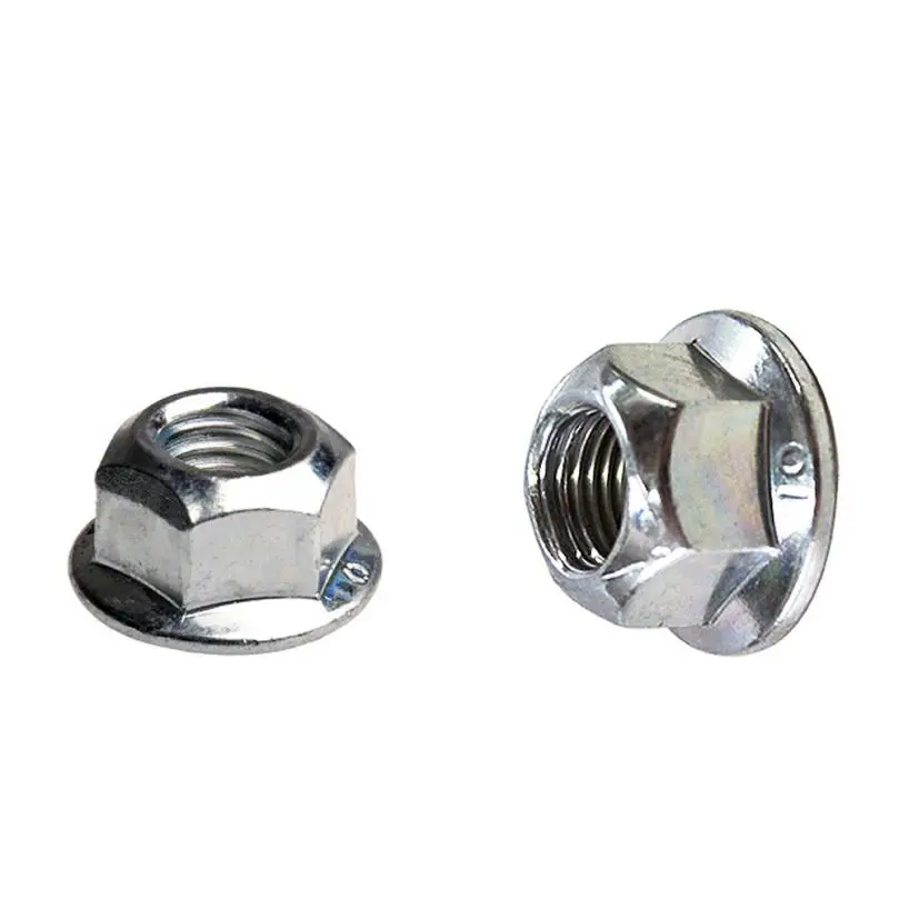 
Верхняя Метрическая DIN 6923 оцинкованная легированная сталь шестигранные фланцевые гайки 