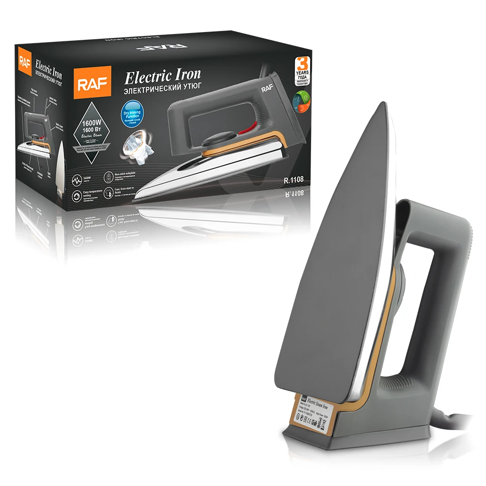 Новый стиль портативная керамическая антипригарная подошва Электрический прессованный Железный бытовой мини-Утюг