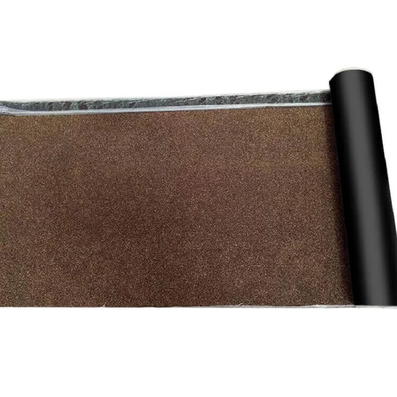 self adhesive raw materials bitumen membrane roofing aluminum sheet in china