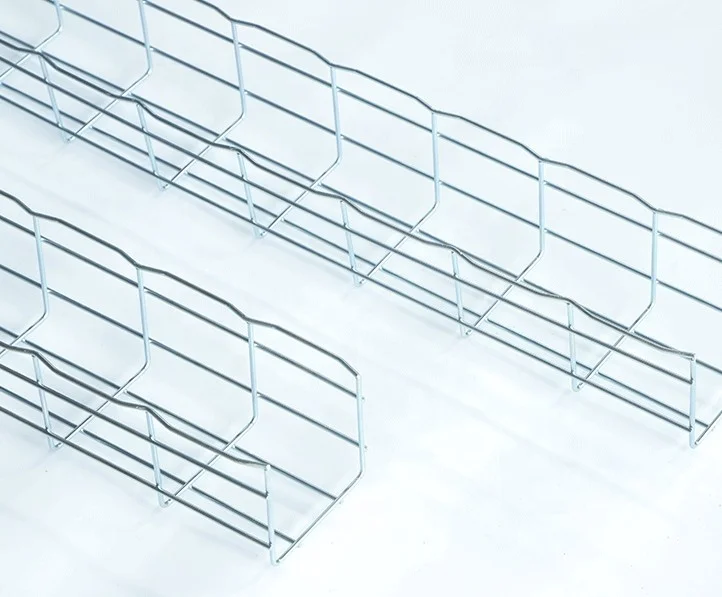 Q235 carbon steel galvanized steel wire mesh cable tray and accessories