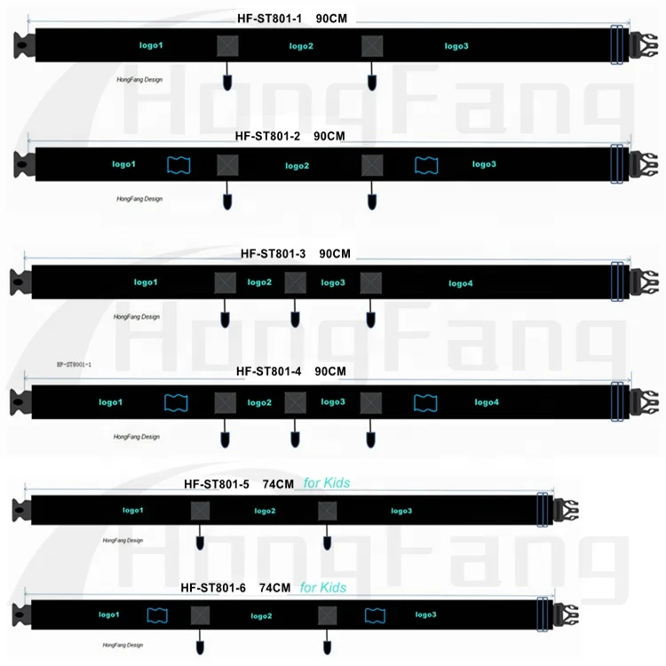 Bib Holder for Triathlon Elastic Marathon Running Race Number Belts with Clips