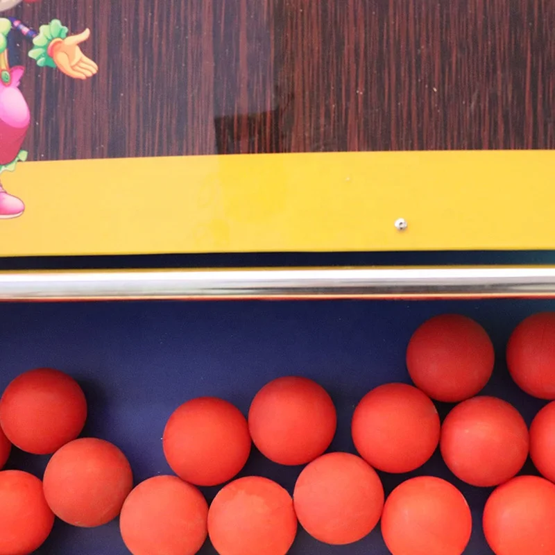 Hit the clown redemption game throw ball shooting game arcade game for sales