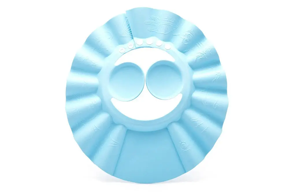 Fashion Baby Safety Kids Products Bath Shower Washing Hair Soft Foam Kids Bathing Hat Children Shower Hats