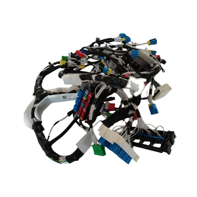 China  Mechanical control cable assemblies excavator wire automotive wiring harness