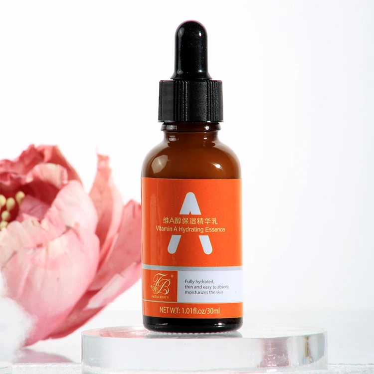 Glycollic Acid Nicotinamide Vitamin C Tea Tree Hyaluronic Acid And Retinol Serum For Face Brightening Firming and Hydrating