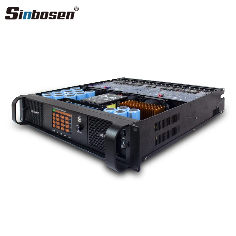 Bass Combo Sound Standard Pa Class Td 20000 Watts Professional 4 Channel Stage DSP Power Amplifier