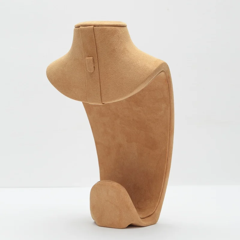 Factory tailored luxury Jewellery Stand pendant Necklace Display bust mannequin for luxury jewelry store display cabinet