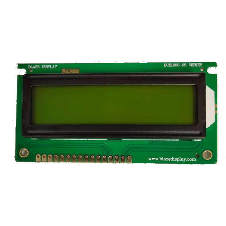 
Cheap manufacturer 16*2 16x2 Character monochrome LCD 1602 Display Module with bule backlight 