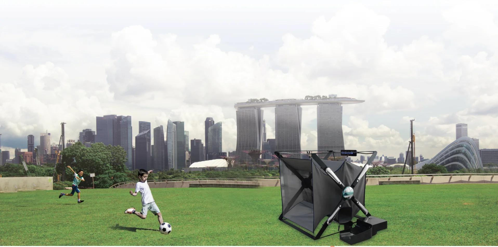 Gym Exercise Soccer Club Training Exercise Machine Ball Launcher Shooting Machine Soccer with Football Speedometer