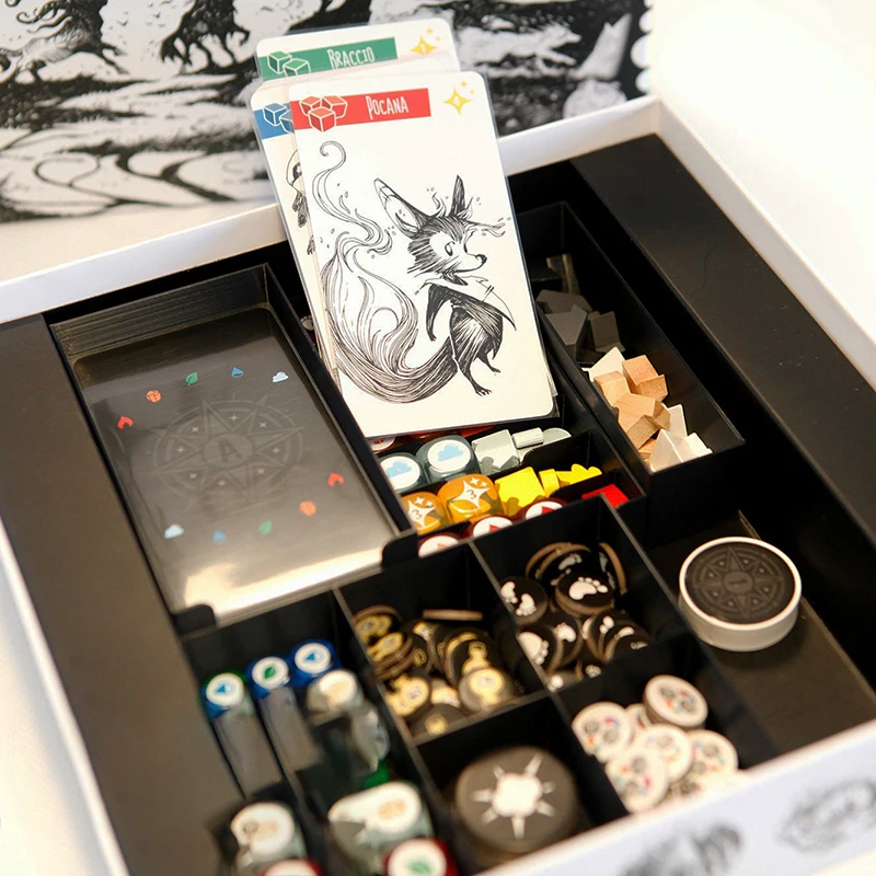 Deck Building Board Game- The Authentic Disc Slinging Fast Action Game The Skies Strategy Game for 1-5 Players