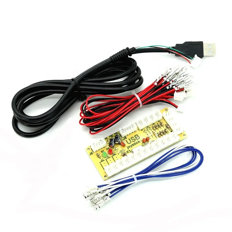 Guangzhou Funzone Zero delay usb клавиатура кодировщик для ПК джойстик и кнопки Аркады diy kit запчасти