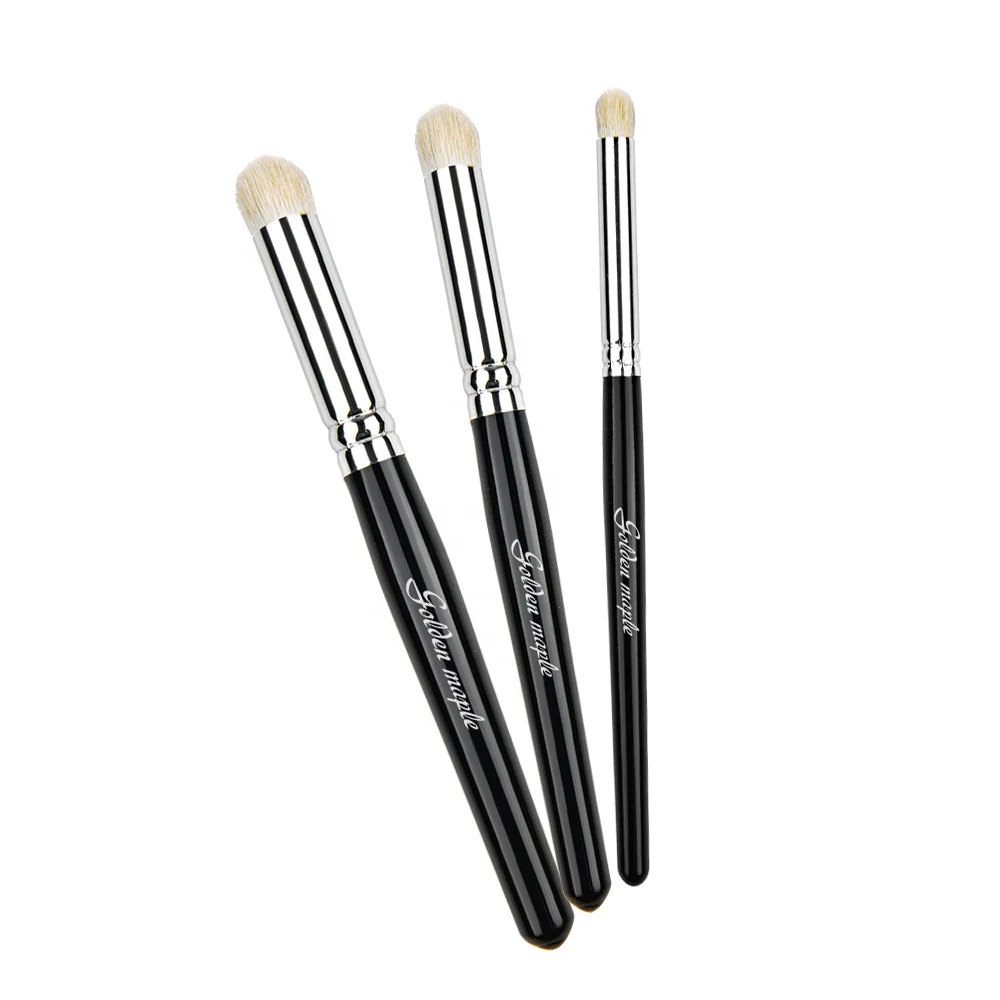 Manufacturer Quality Art Paint Brushes Miniatures Model Tabletop Roleplaying Wooden Animal Hair Paint Drybrush Black Set