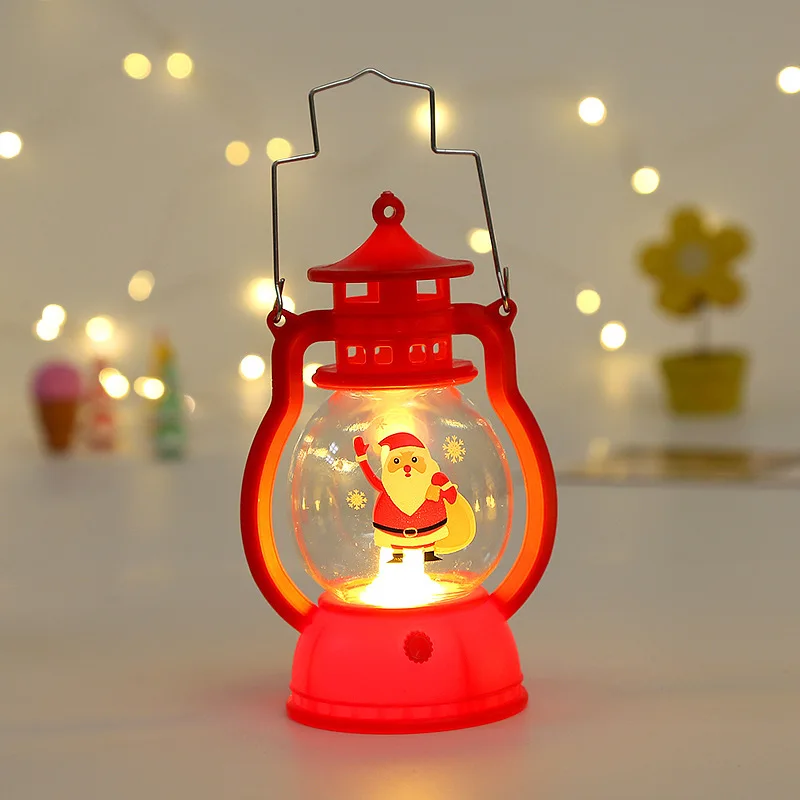 Wholesale Christmas Holiday Handheld Lamp Light Kerosene Lamp Retro Oil LED Lamp Thanksgiving Party Banquet Handheld Night Light