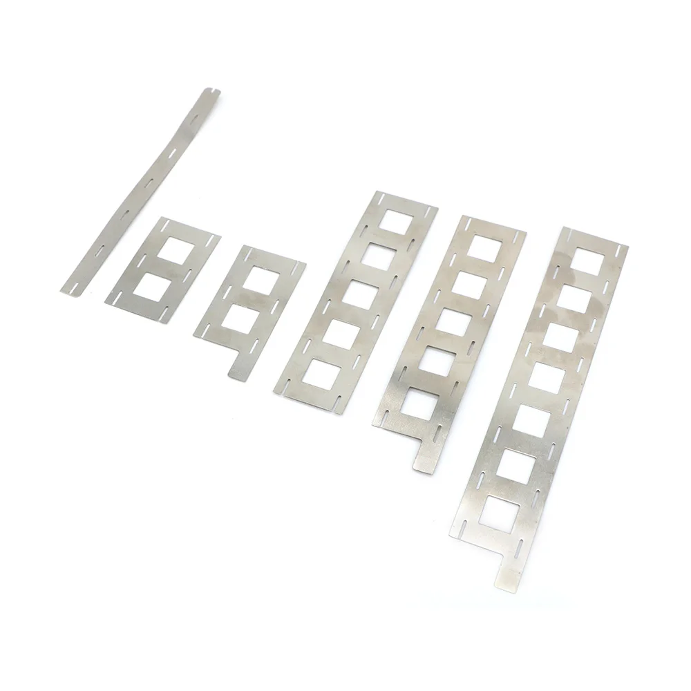 Custom 1-8P Nickel Strip 18650 21700 26650 32650 Battery Pack Spot Welding Linear Pure Nickel Strips