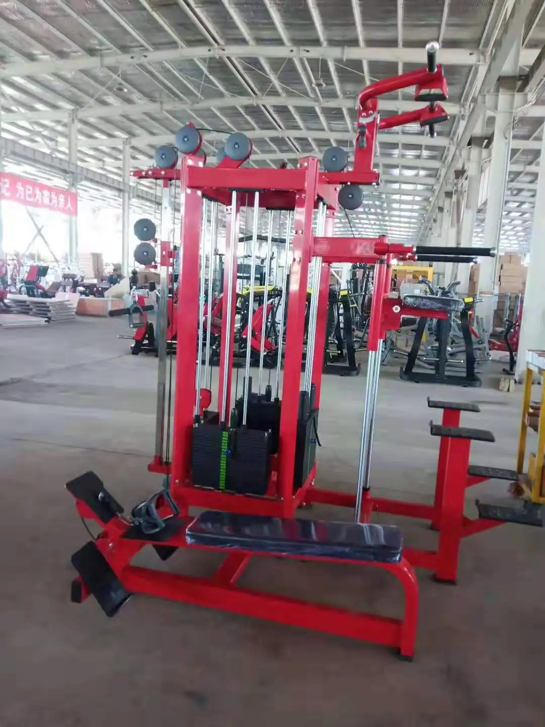 Professional Exercise Fitness Equipment Commercial Gym Equipment Multi Functional Training Multi Jungle 5 Stations