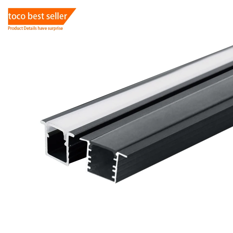 TOCO Led Profile Corner Drywall Indoor Smart Strip Rgb Flex Led Strip Lights New Products Top Lighting Long Aluminum Profil