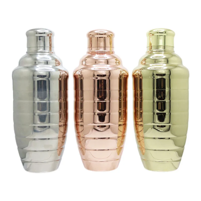 Factory Direct 700ml Stainless Steel Cocktail Shaker Essential Bar Accessories for Professional Use