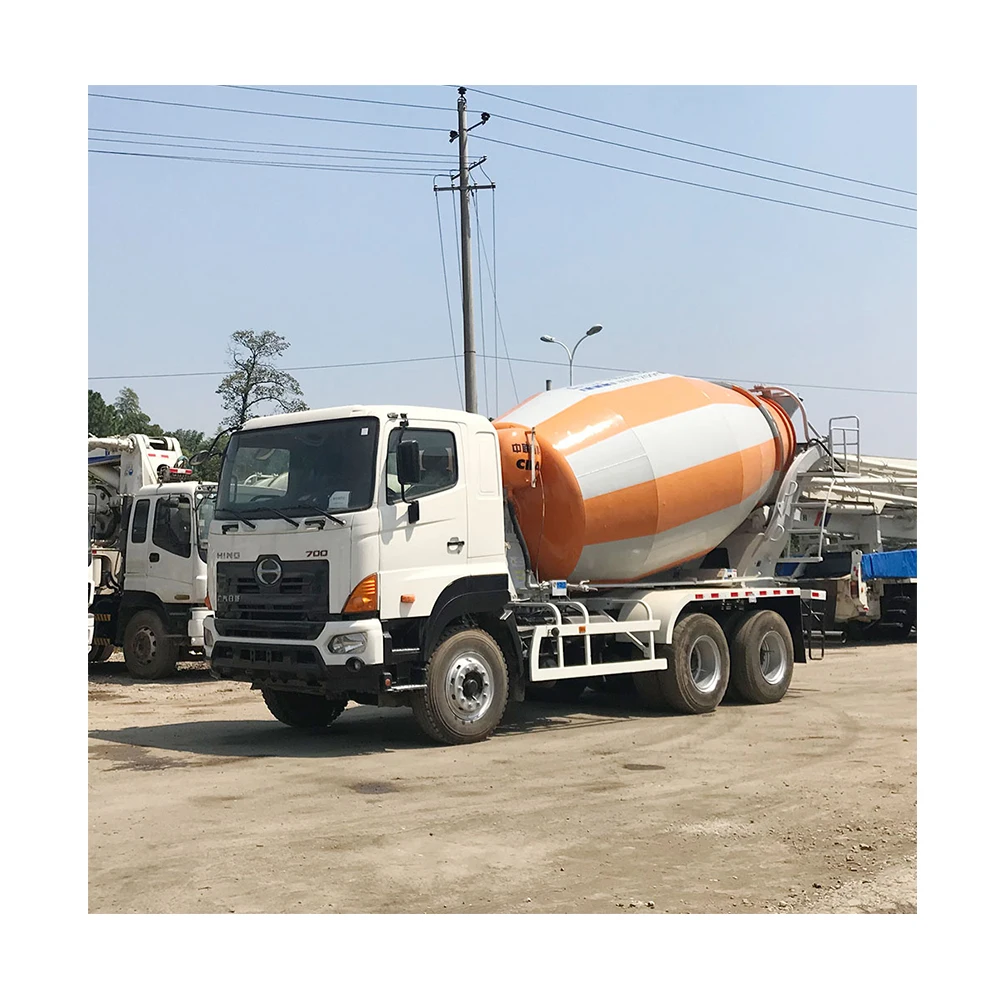 Used Diesel 10 12 CBM Concrete Cement Mixer Truck Machine for sale