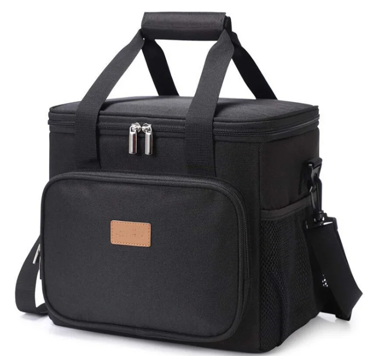 Wholesale Tote Large Custom Logo 600D Fruit Food Picnic Lunch Bag Women Insulated Cooler Lunch Bag